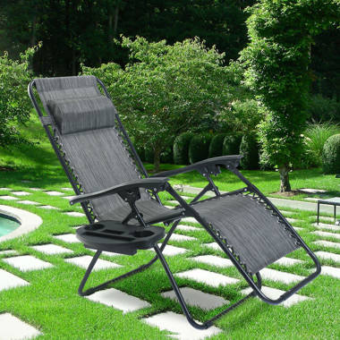 Green reclining best sale garden chairs